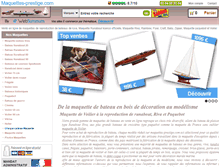 Tablet Screenshot of maquettes-prestige.com